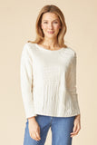 Ripple Effect Seamed Tee