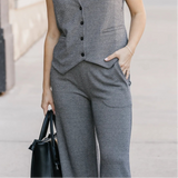 Elmira Herringbone Pant