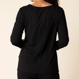 Black Seamed Gallery Tunic