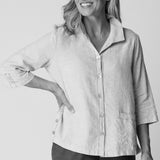 Relaxed Camp Shirt - Oatmeal (Only S Left)