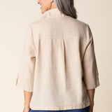 Relaxed Camp Shirt - Oatmeal (Only S Left)