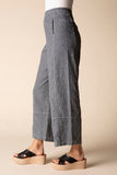 Contrast Seamed Crop Pant - 2 Colours