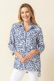 Inner Circle Statement Shirt - Blue/White
