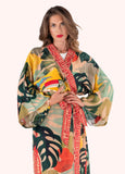 Exotic Leaves - Long Kimono
