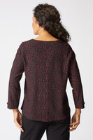 Button Placket Pullover - Travel Material