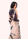 Midnight Orchid - Long Kimono