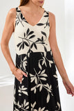 Canvas Jersey Midi Dress