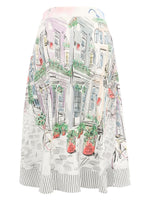 Sunday Afternoon Button Front Skirt