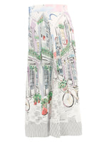Sunday Afternoon Button Front Skirt