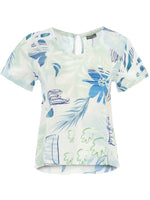 City Garden Linen Top