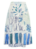 City Garden Linen Skirt