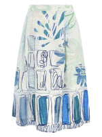 City Garden Linen Skirt