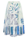 City Garden Linen Skirt