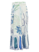 City Garden Linen Skirt