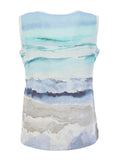 Seascape Linen Tank