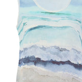 Seascape Linen Tank