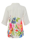 Spring Delight Linen Shirt