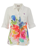 Spring Delight Linen Shirt