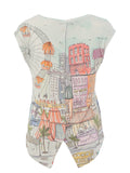 City Circus Button Back Tee