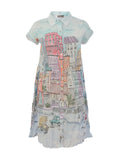 City Circus Crinkle Cotton Dress