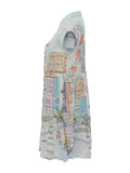 City Circus Crinkle Cotton Dress