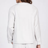 Feather Lux Knit Travel Pullover - Sand
