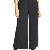 Modal Blend Crossroads Seamed Pant - Black