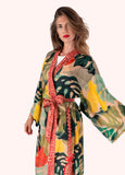 Exotic Leaves - Long Kimono
