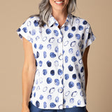 Blue Dot Cabana Shirt (Only XL + XXL Left)