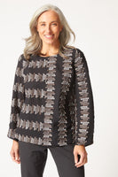 Textured Button Back Cotton Pullover (Only XS, M + L Left)