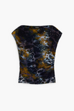 Flocked Asymmetric Top