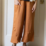 Cinnamon Crossroads Seamed Pant