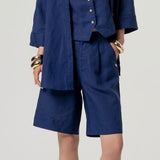 Navy Bermuda Short