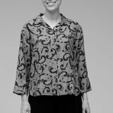 Swirl Crop Easy Shirt