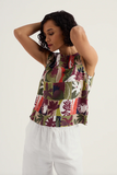 Cacao Colour Study Top