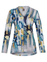 Rivas Abstract Jersey Pullover