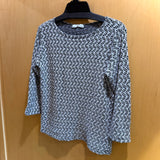 3/4 Sleeve Crochet Tee