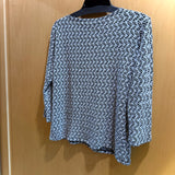 3/4 Sleeve Crochet Tee