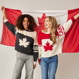 Canada Oversize Shorty Knit Sweatshirt - 2 Colours Available