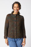 Confetti Yarn Funnel Neck Cardi