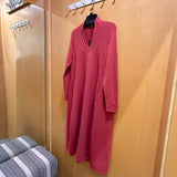 Goyave Jersey Dress - Chili