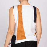 Coastal Sunset Linen Tank