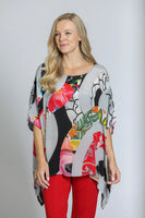 Short Floral Mix Kaftan