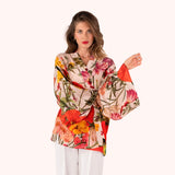 Fine Flowers - Kimono Jacket