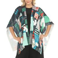One-Size Knit Shawl Cardigan - Fly Home