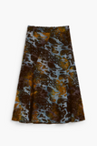 Flocked Tube Skirt
