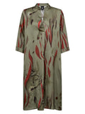 Cilje Tunic Dress - Army Mix