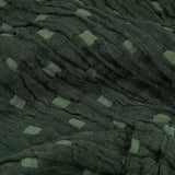 Cowl Neck Textured Linen Blend Shortie Pullover (Only M + L Left)