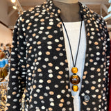Pebbled Boiled Wool Jacket