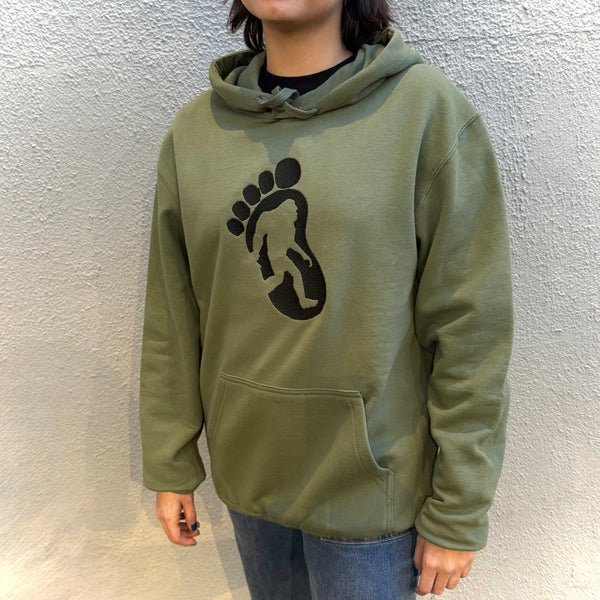 Military Green Hoodie - Sasquatch